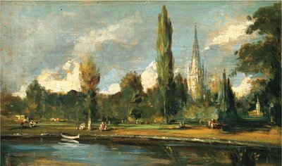 Blick auf die Kathedrale von Salisbury von John Constable